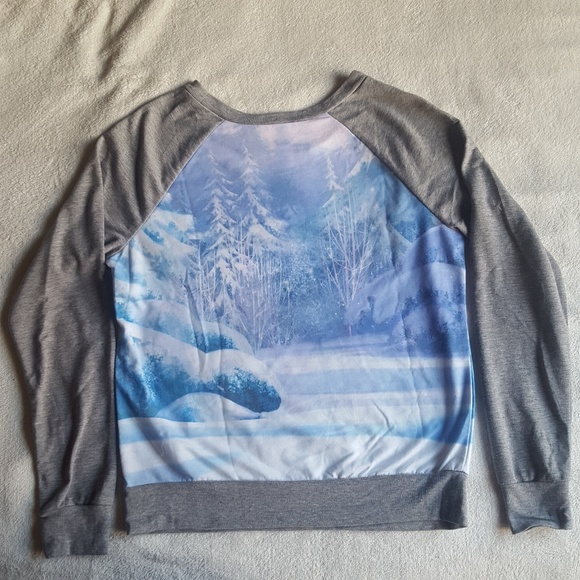 Disney Olaf Sweatshirt, sz Large - Picture 3 of 6